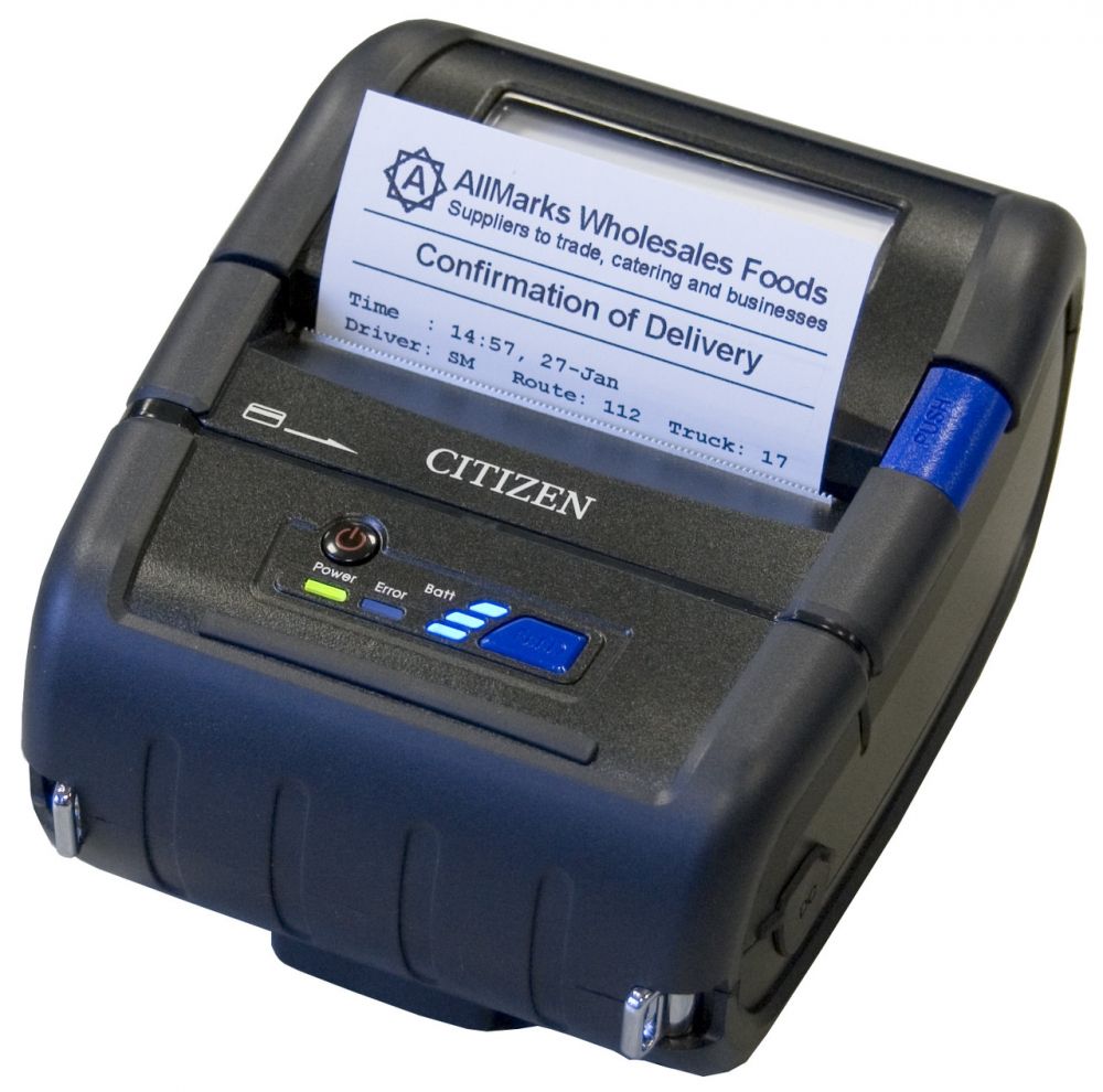 Термопринтер етикеток мобільний Citizen CMP-30II