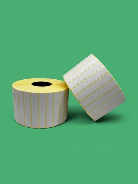 Термоетикетка 70x12/5тис ТОР кауч.кл. (вт41)