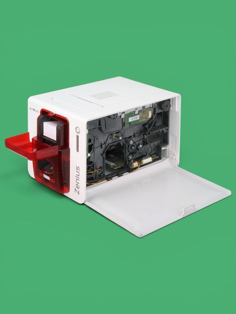 Принтер пластиковых карт Evolis Zenius Expert Mag ISO с кодером магнитных полос